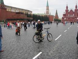 Сергей Шкиндер на Красной площади