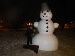 Андриана и снеговик
