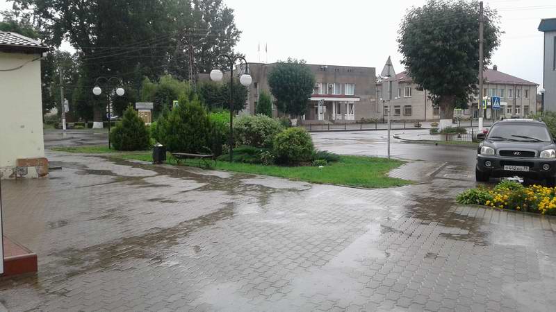 Дождливая погода в Краснознаменске
