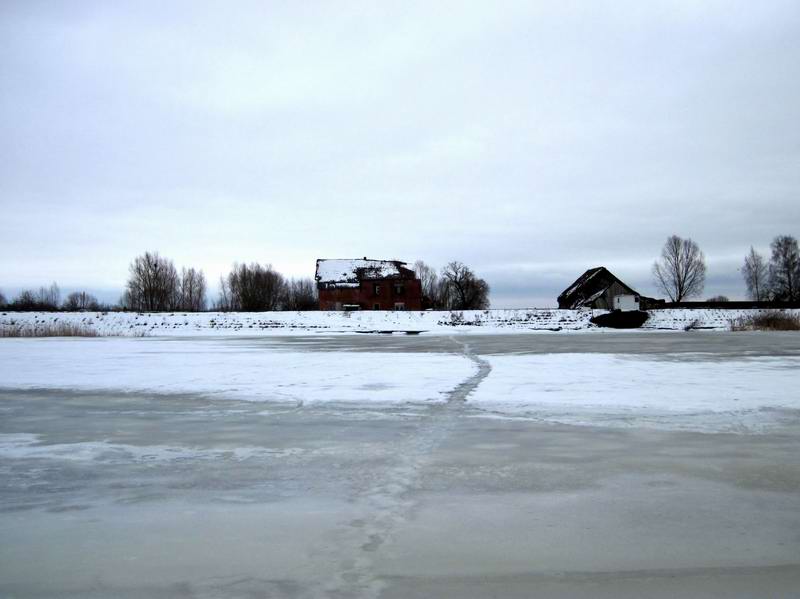 Ледяная тропинка через Матросовку
