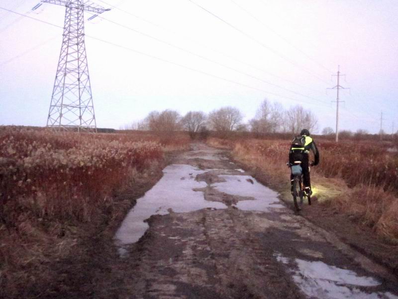 Подморозило. Не грязно