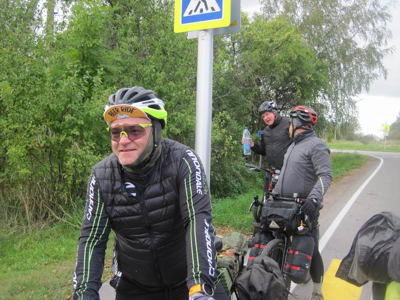 Остановка на перекрёстке в Гаврилово