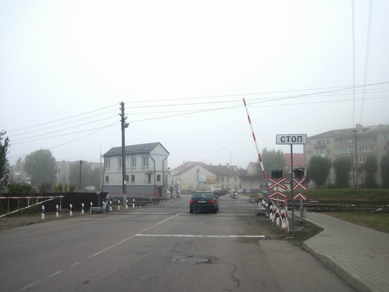 Переезжаем переезд в Гусеве