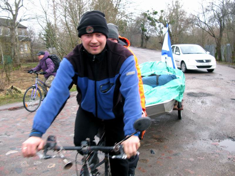 Сергей Мезенов - организатор вело-водного похода через Зелёные острова.