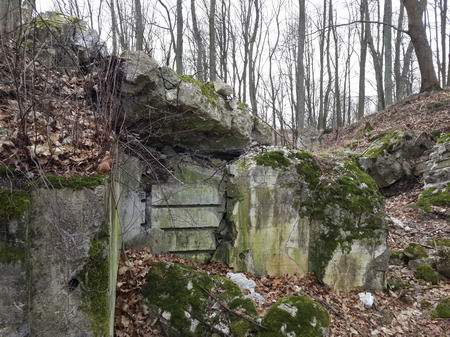 Развалины немецкого военного сооружения