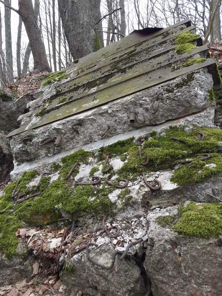Развалины немецкого военного сооружения