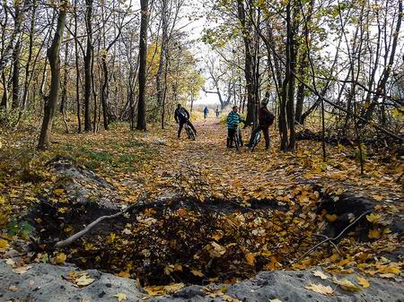 Поворот напротив Балтийского госпиталя