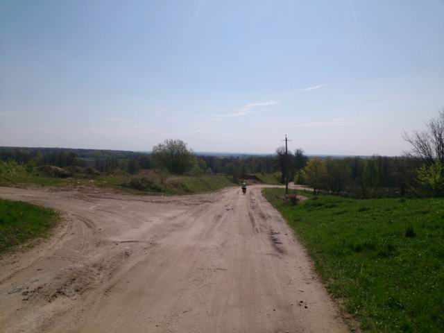 Песчаные Карьеры перед п. Жучково