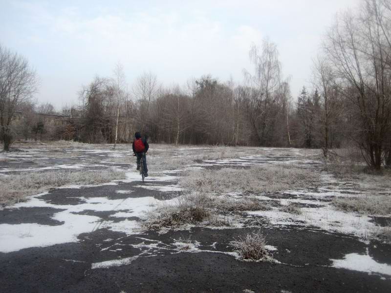 Плац в заброшенной ВЧ в Долгоруково