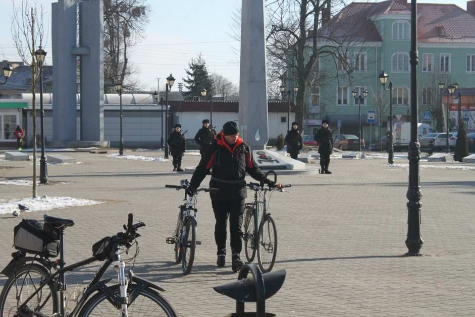 Эскорт велосипедов
