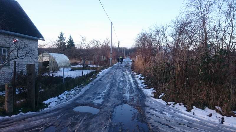 Едем через садовое общество Искра