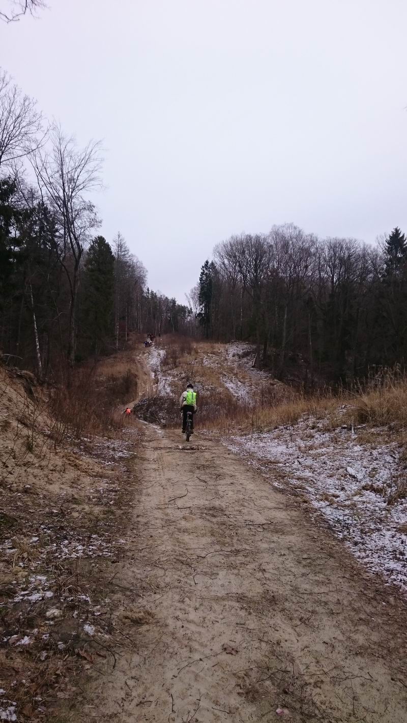 А теперь крутой спуск, ураааа