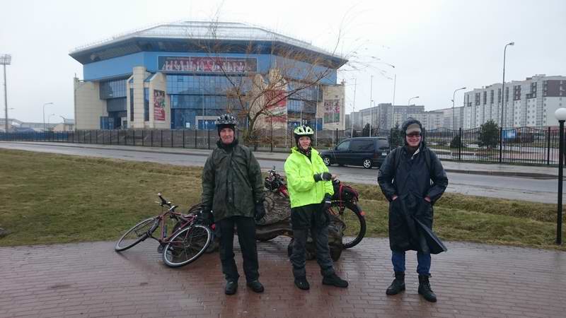 Стартовое фото отчаянных участников