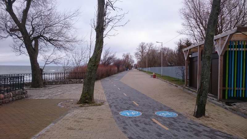 Начало велодорожки