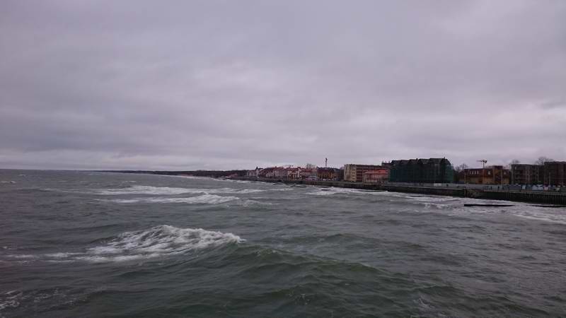 Вид на место проведения масленицы