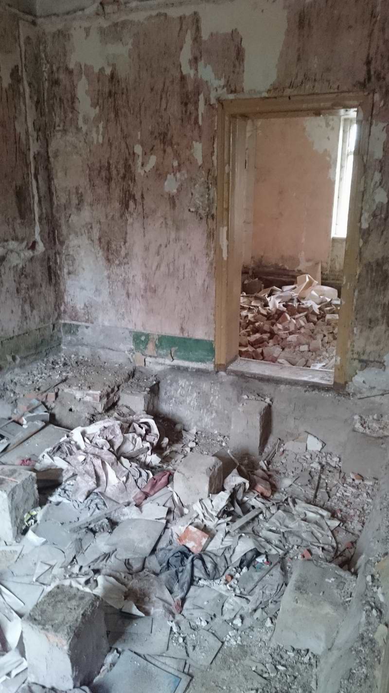 Когда то здесь были полы