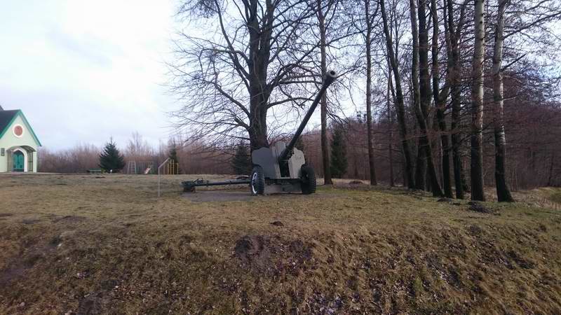 Медведевка, пушка