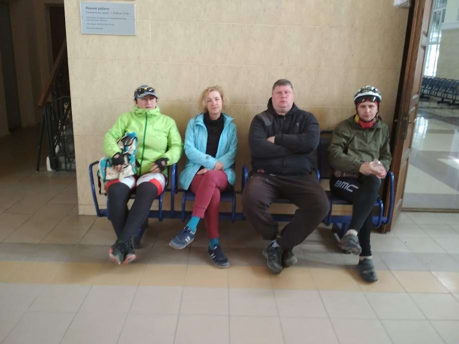 Финиш на вокзале в Черняховске