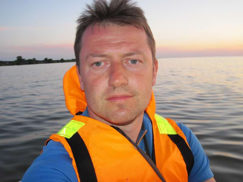 Селфи Сергея Мезенова в заливе