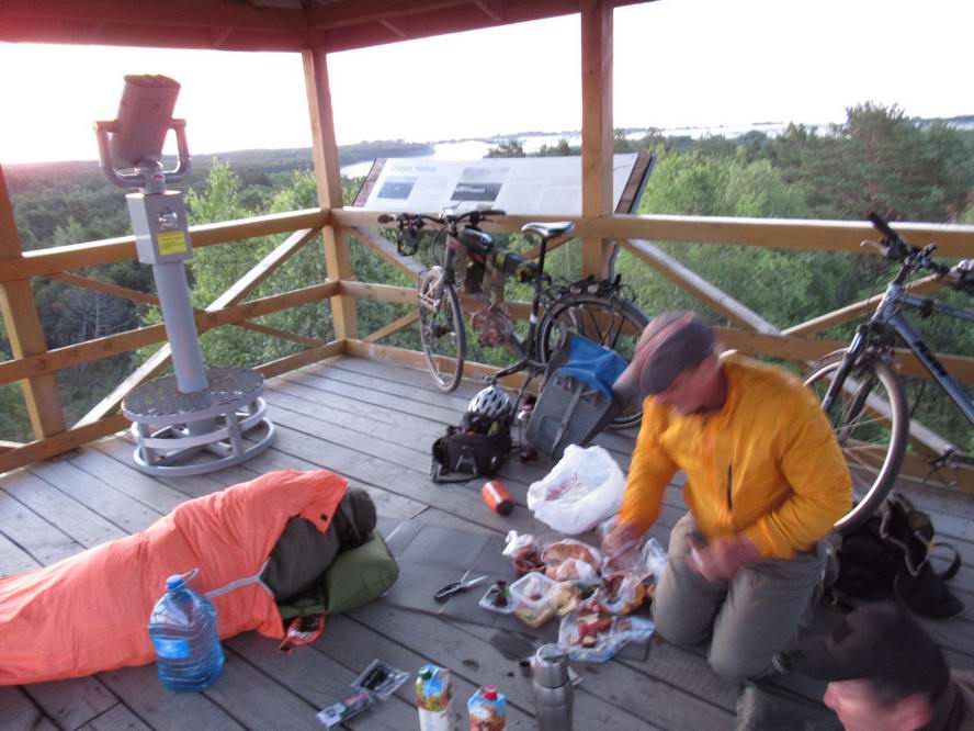 в ожидании рассвета на Мюллера