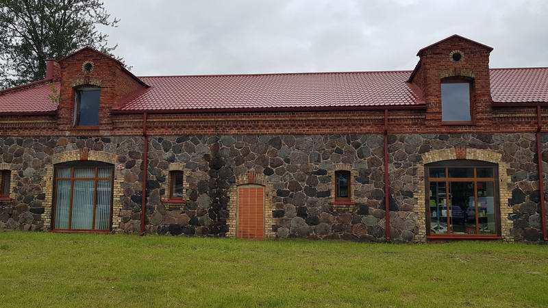 Дом из камней в Валмиере
