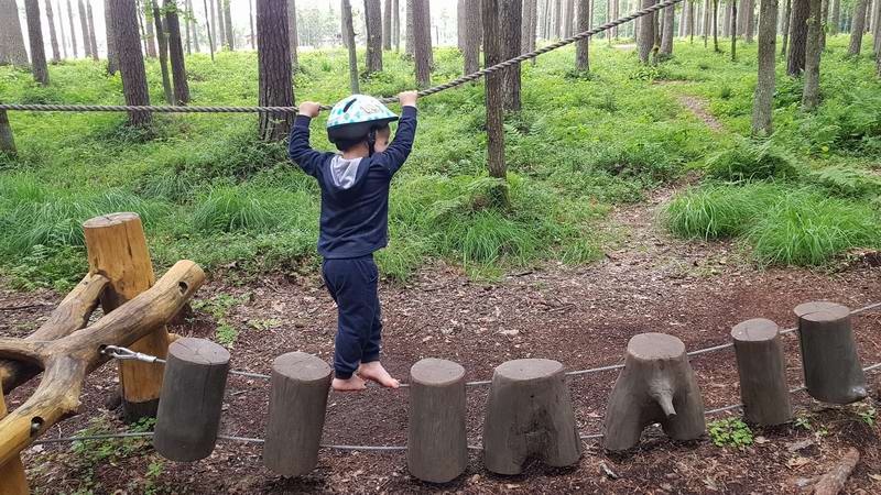 Дамиан тоже принимает участие, и весь маршрут прошёл сам