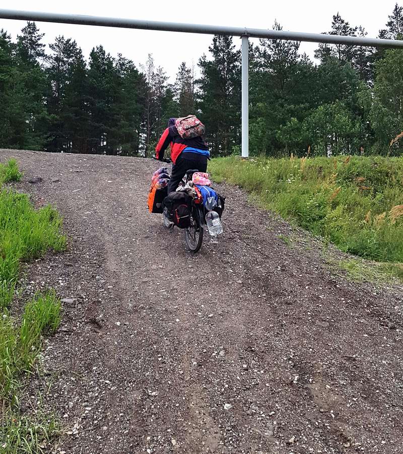 Заехать на мост оказалось не просто