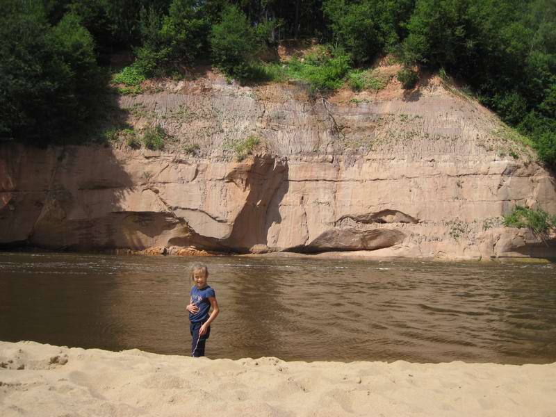 Следующая остановка - скалы Кюкю на реке Гауе
