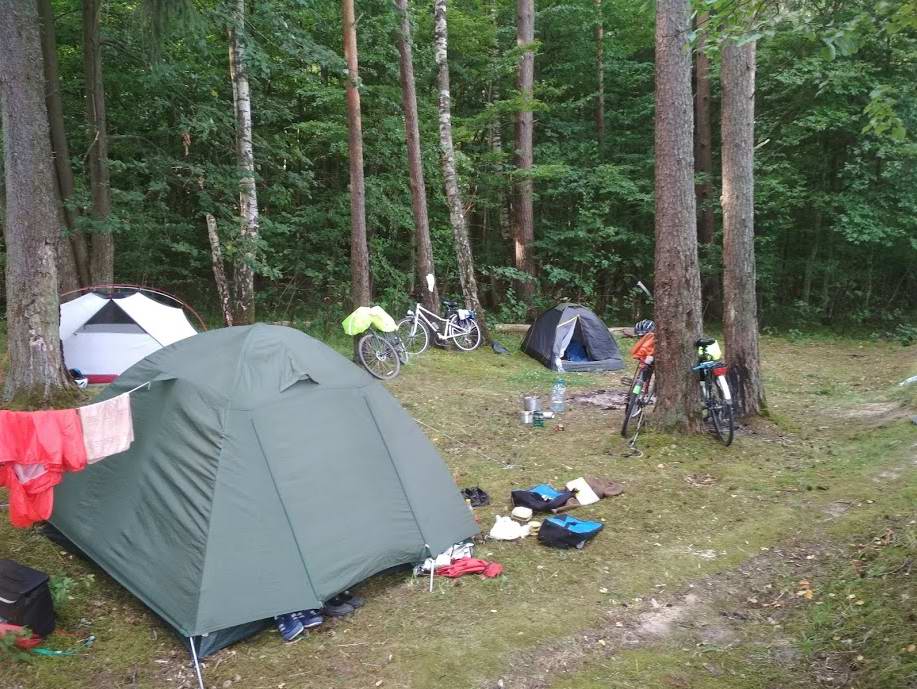 Утро в лагере