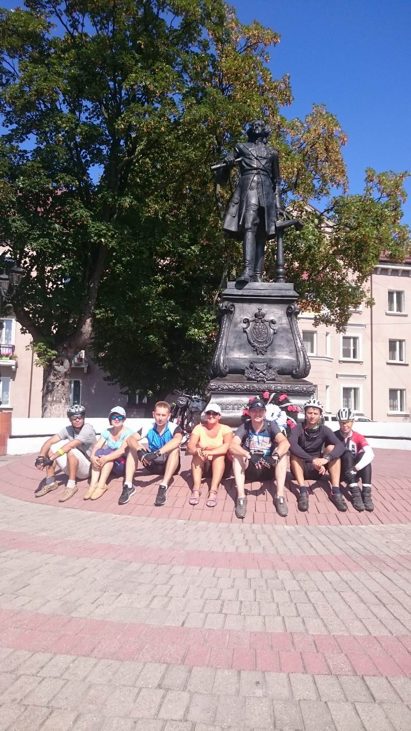 Финиш в Балтийске, здесь разделяемся