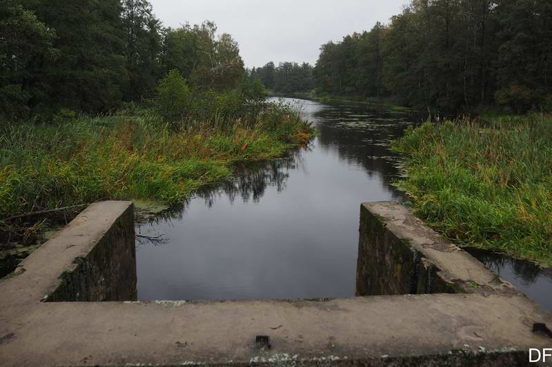 Канал для откачки воды в реку Тимбер