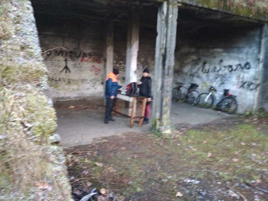 Маргарита и Елена в бункере