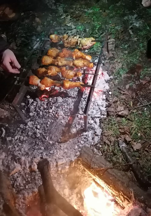 Шашлык из курицы