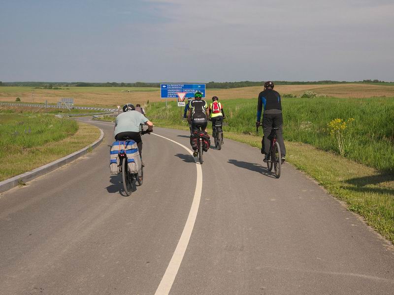 Подъезжаем к Берлинке.