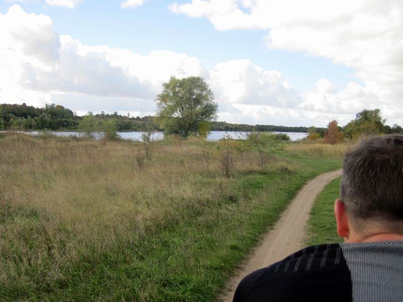 Подъезжаем к карьеру Прозрачному