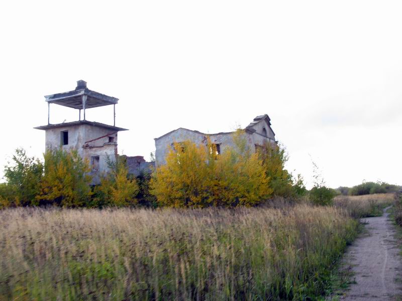 Здание КП аэродрома Северный.