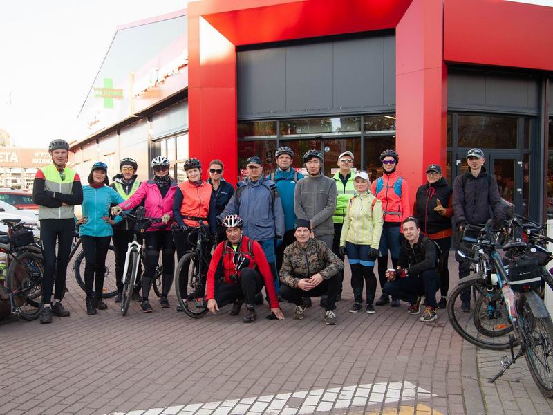Финиш у м-на SPAR в Борисово.