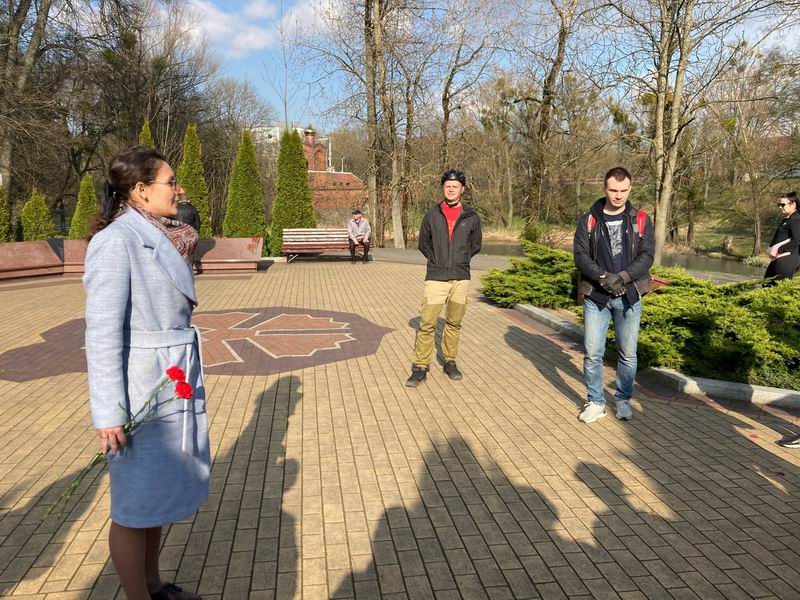 Первый лектор Ангелина Стальмакова