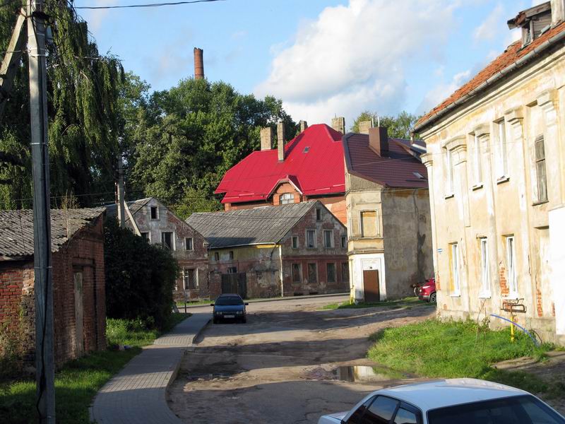 Задворки Гвардейска.