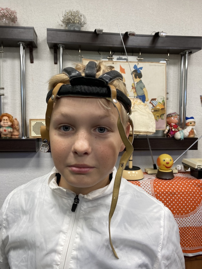 Влад в велошлеме
