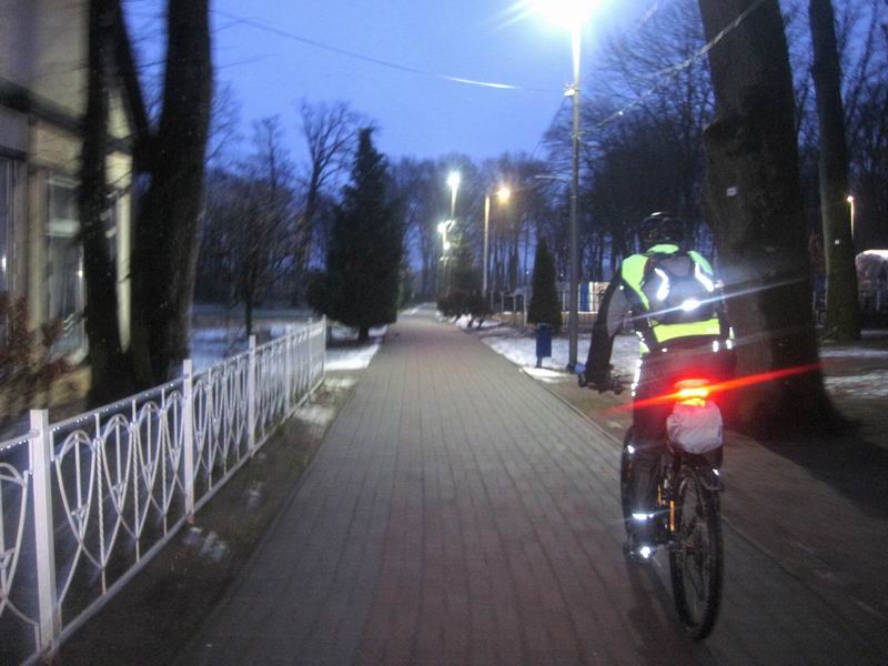 Едем по гурьевскому парку