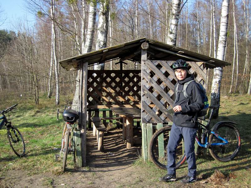 Гаврил Зыков и беседка