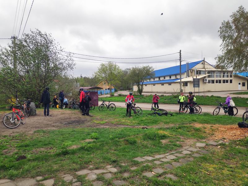 Остановка в Заречье.