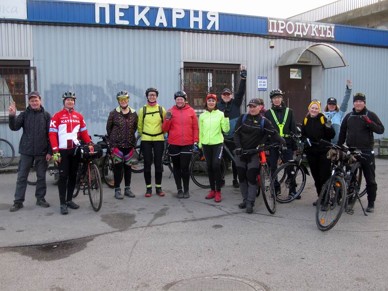 До финиша доехали 14 участников.