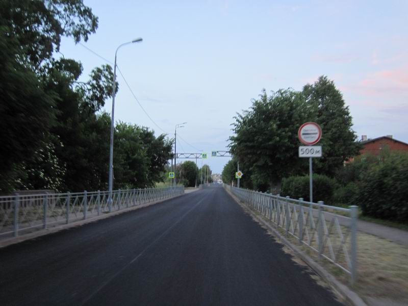 До границы 500 метров