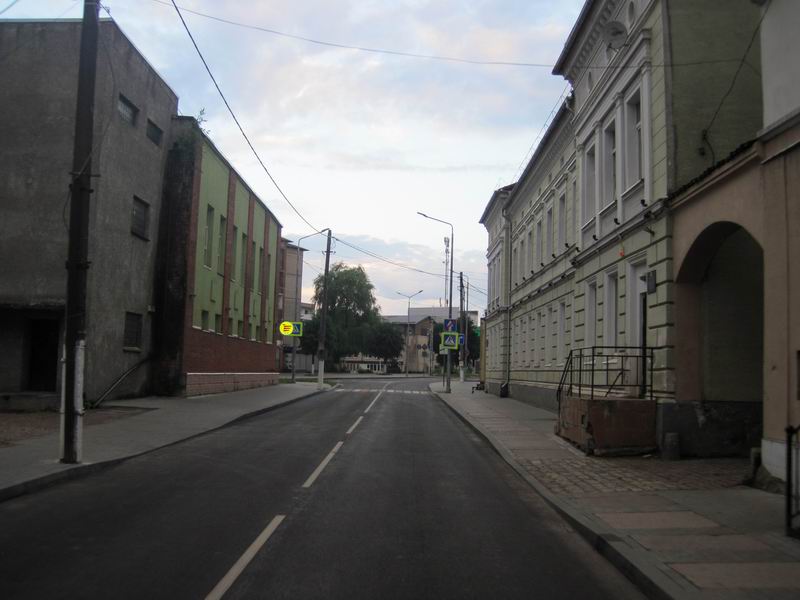Улица Победы в Немане