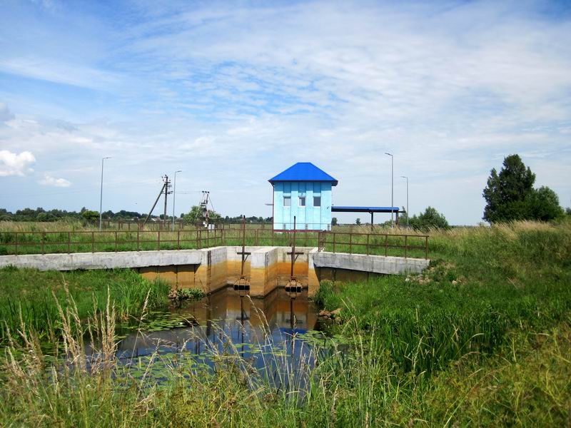 Насосная станция на реке Немонинка