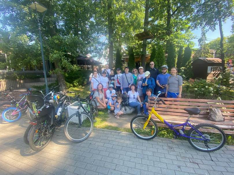 Стартовое фото с Царевной Лягушкой