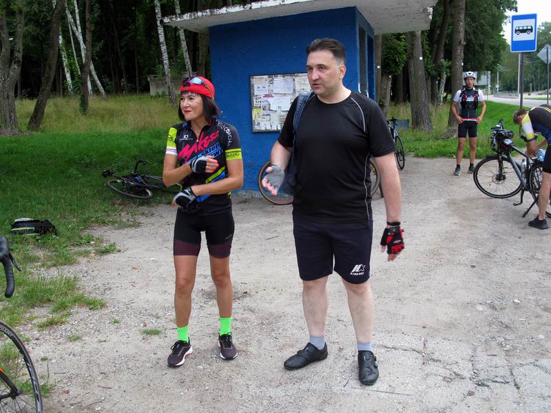 Остановка в Низовье.
