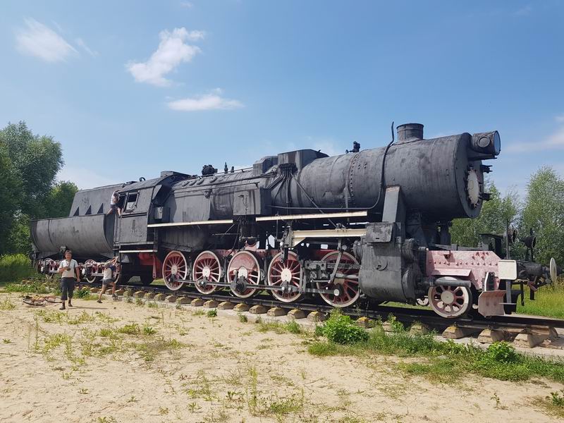 Паровоз-памятник ТЭ-52